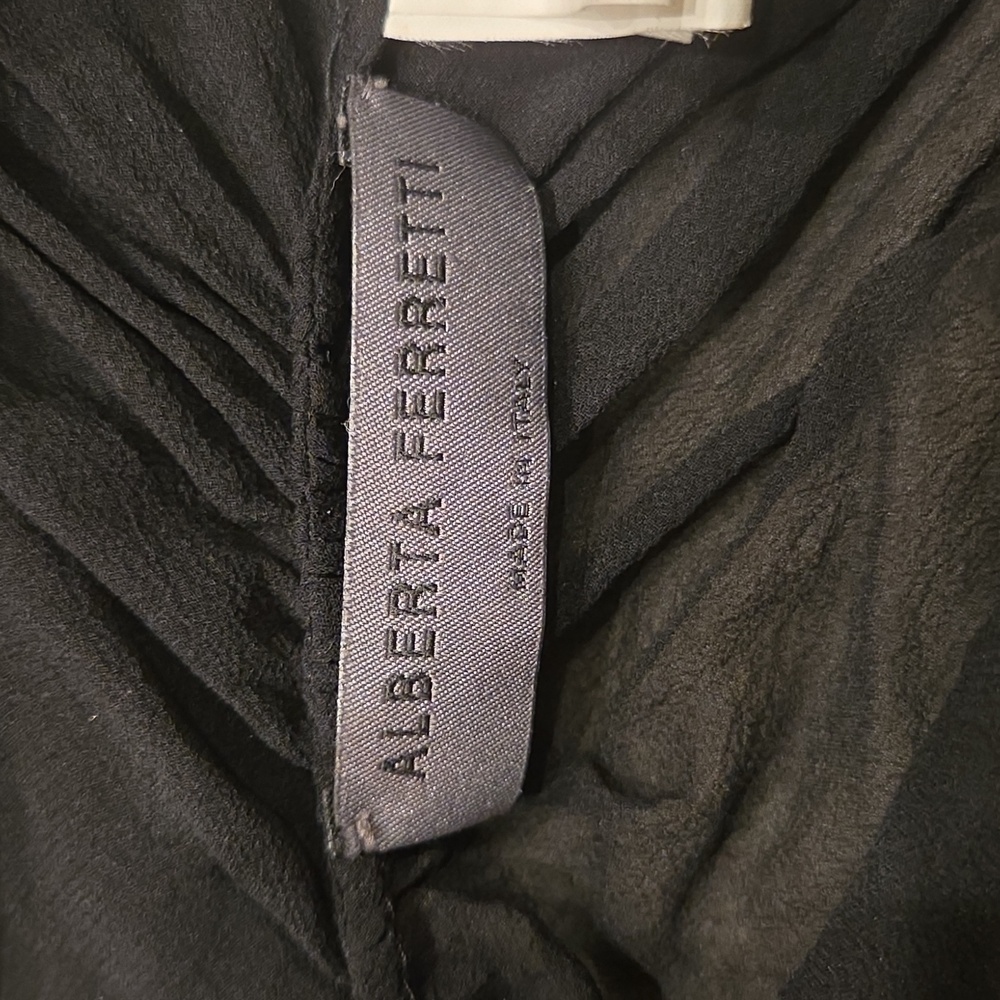 Women's Aeffe Spa Alberta Ferretti Black Beaded S… - image 7